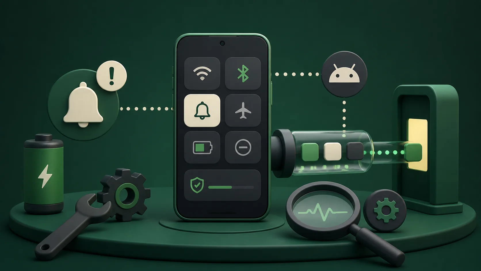 اختبار إذن الإشعارات وإظهار تنبيه محلي على Android 14